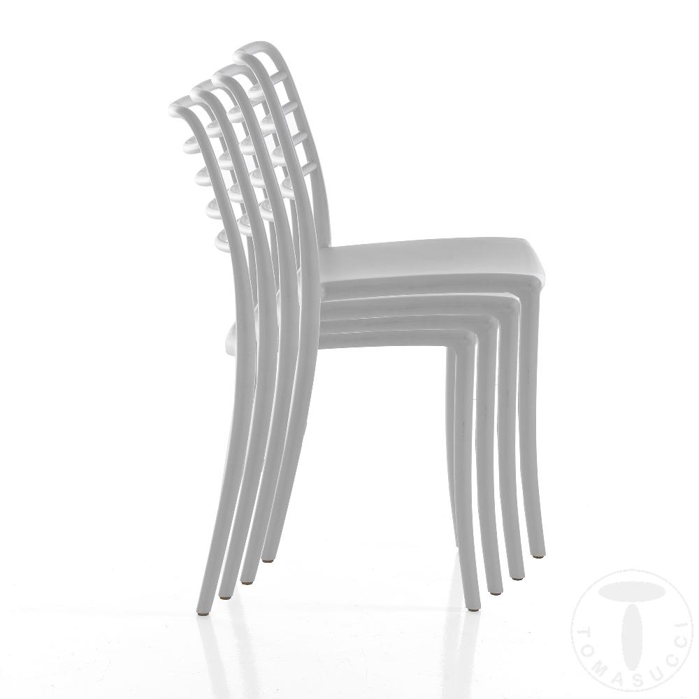 Tomasucci Sedia Da Interno / Esterno JONAS GREY