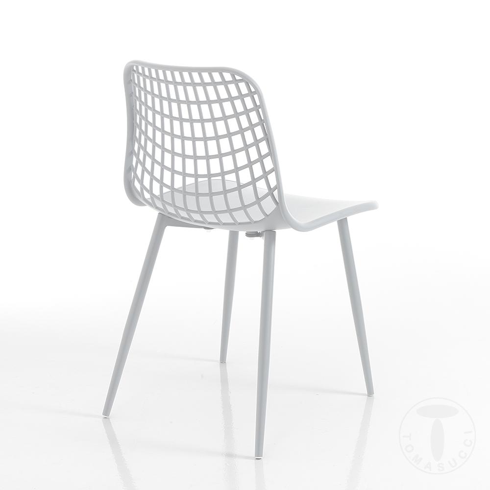 Tomasucci Sedia Da Interno / Esterno NAIROBI WHITE