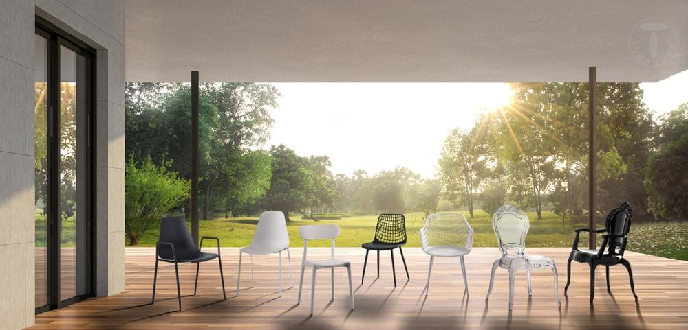 Tomasucci Sedia Da Interno / Esterno NAIROBI WHITE