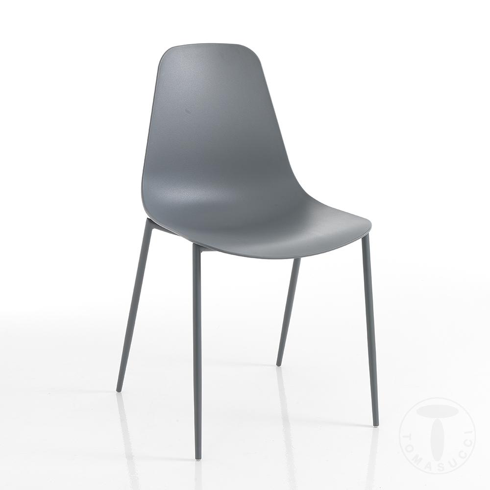 Tomasucci sedia da interno / esterno OSLO GREY