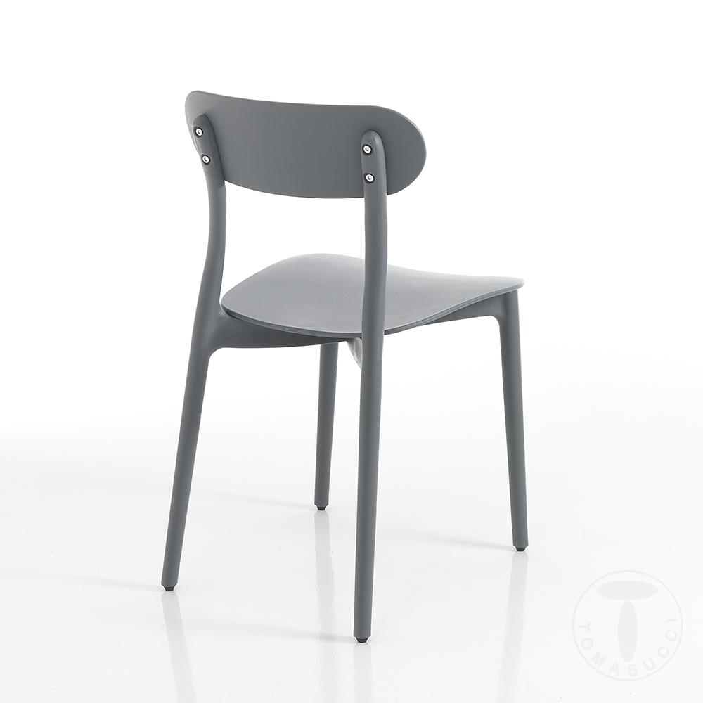 Tomasucci Sedia Da Interno / Esterno STOCCOLMA GREY