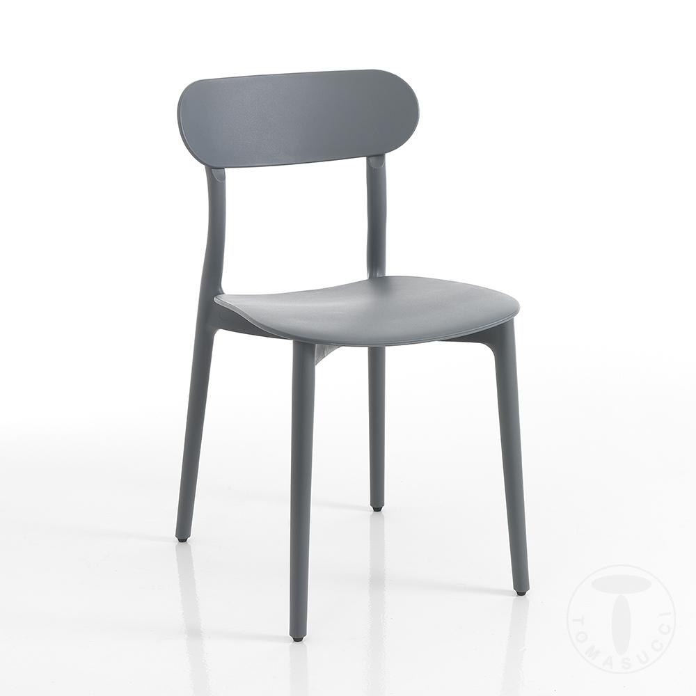 Tomasucci sedia da interno / esterno STOCCOLMA GREY