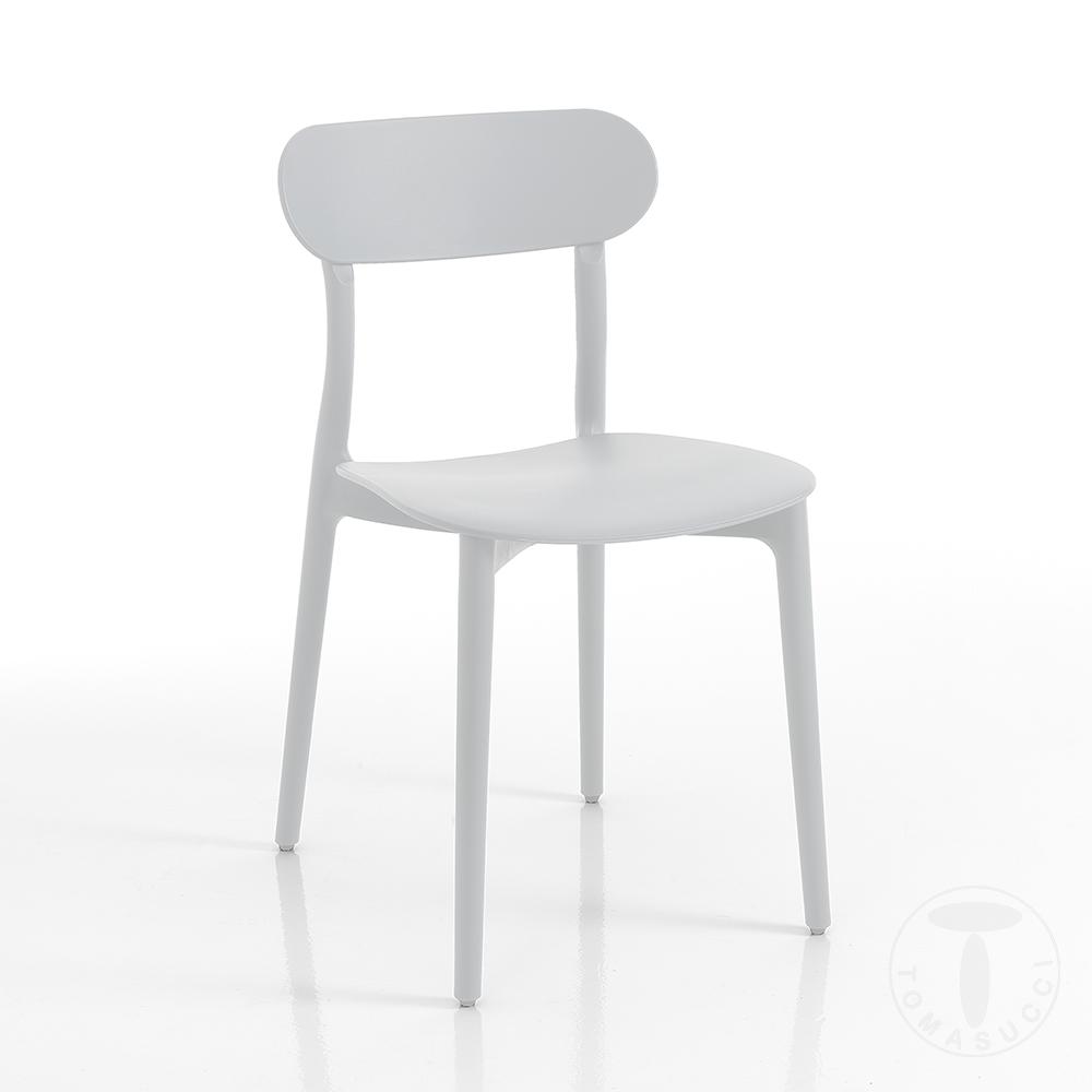 Tomasucci sedia da interno / esterno STOCCOLMA WHITE