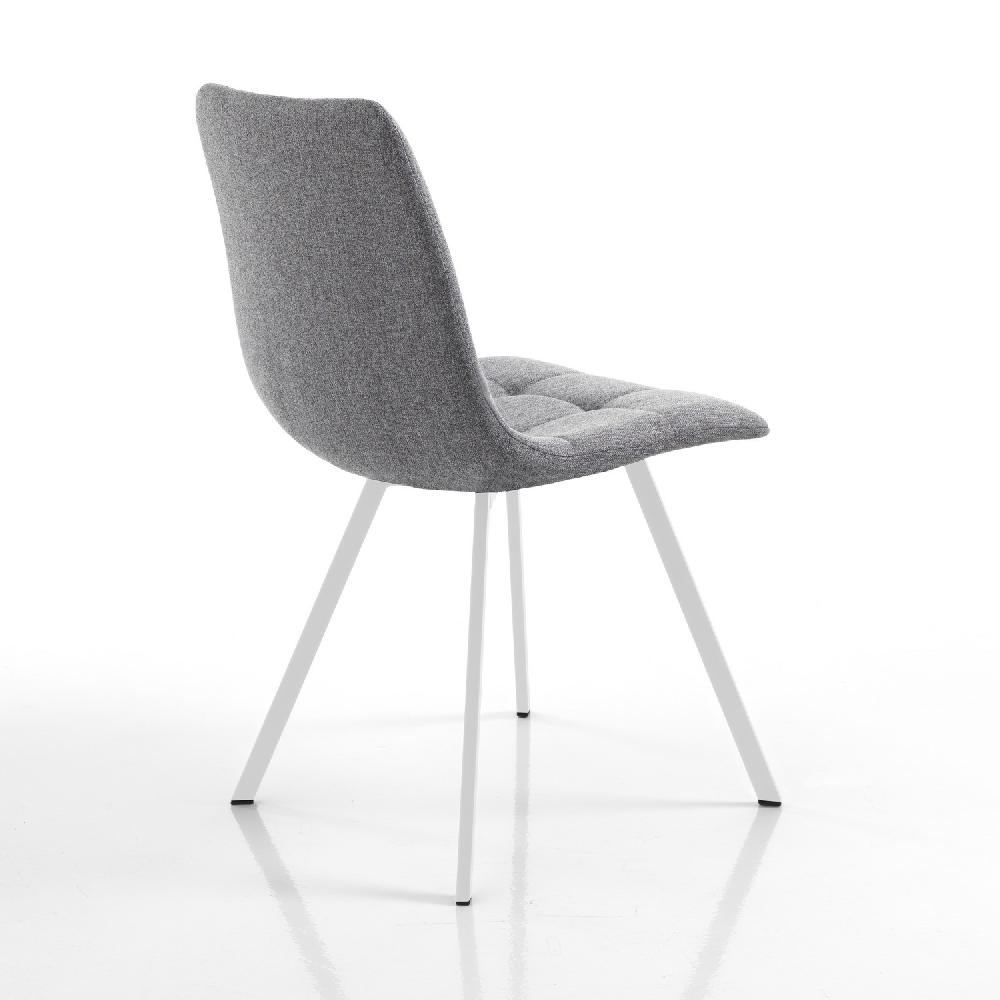 Tomasucci Sedia Imbottita NEW TANIA GREY WHITE