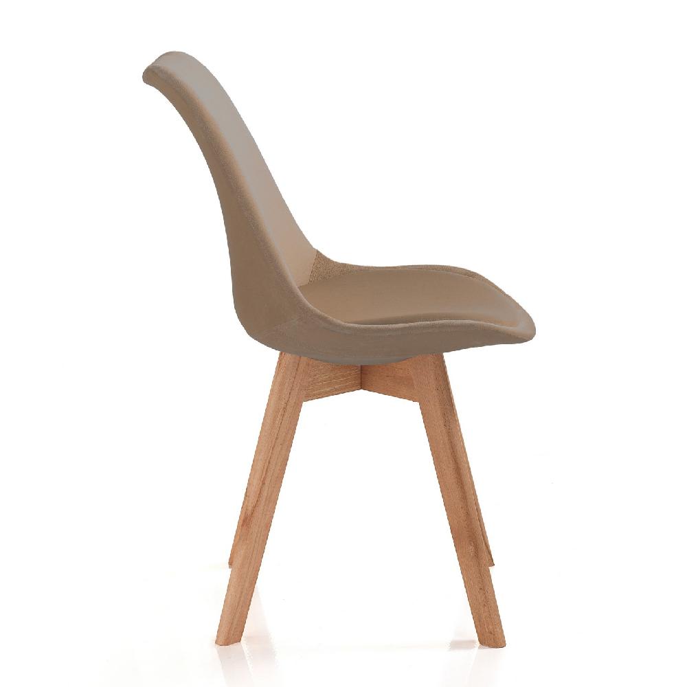 Tomasucci Sedia KIKI SOFT LIGHT BROWN