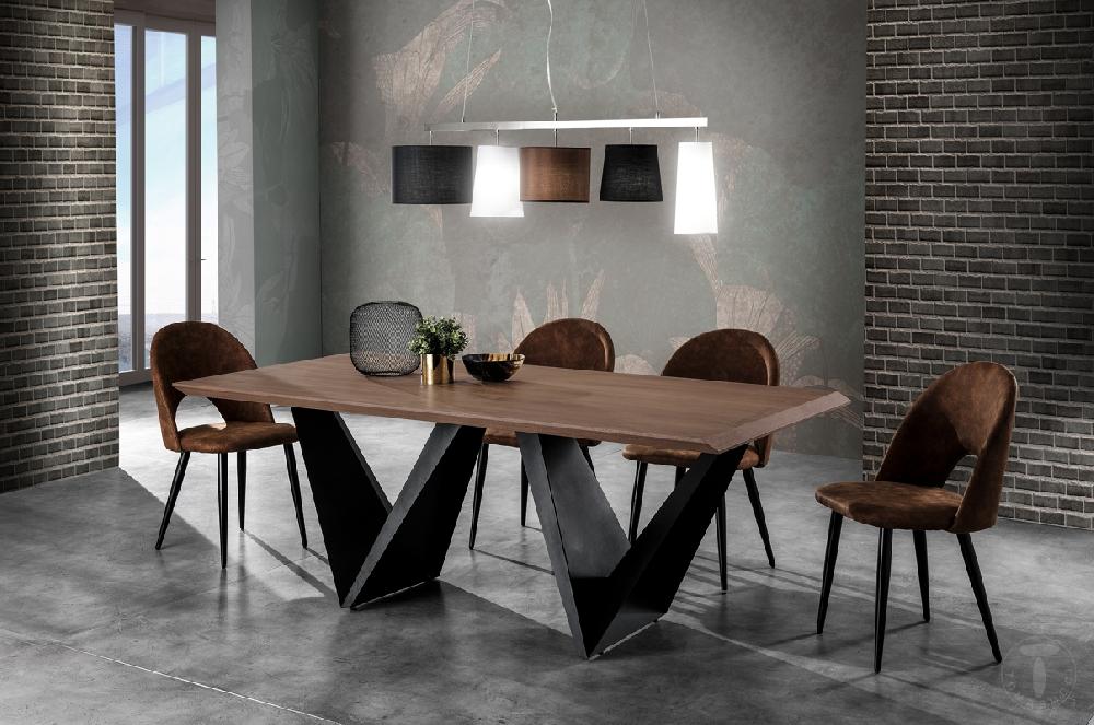 Tomasucci Sedia NAIL OLD BROWN