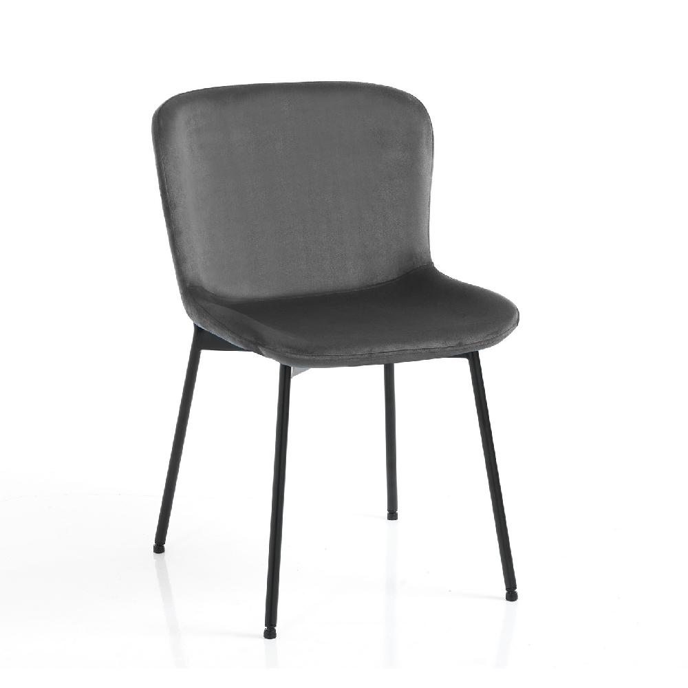 Tomasucci Sedia SNUG VELVET GREY