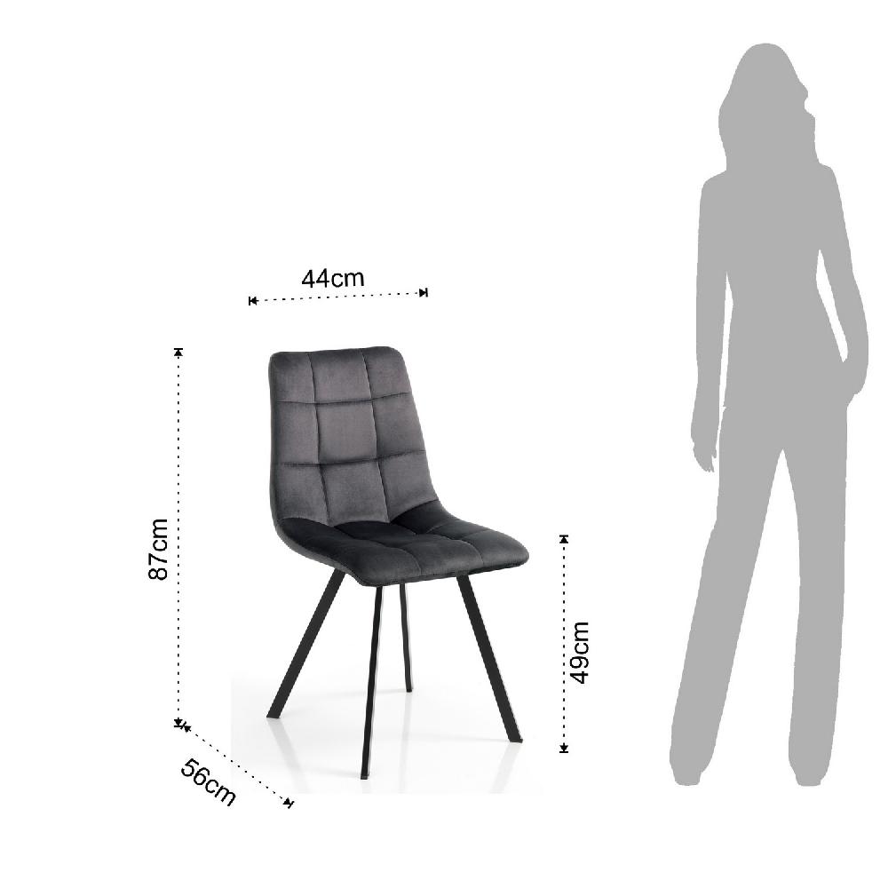 Tomasucci Sedia TOFFEE BLACK