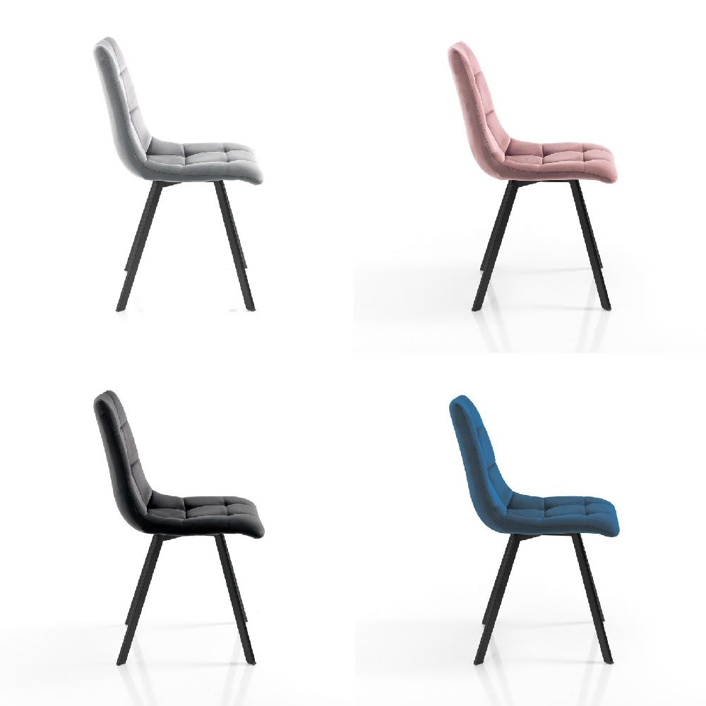 Tomasucci Sedia TOFFEE COLORS (4 Sedie Colorate)