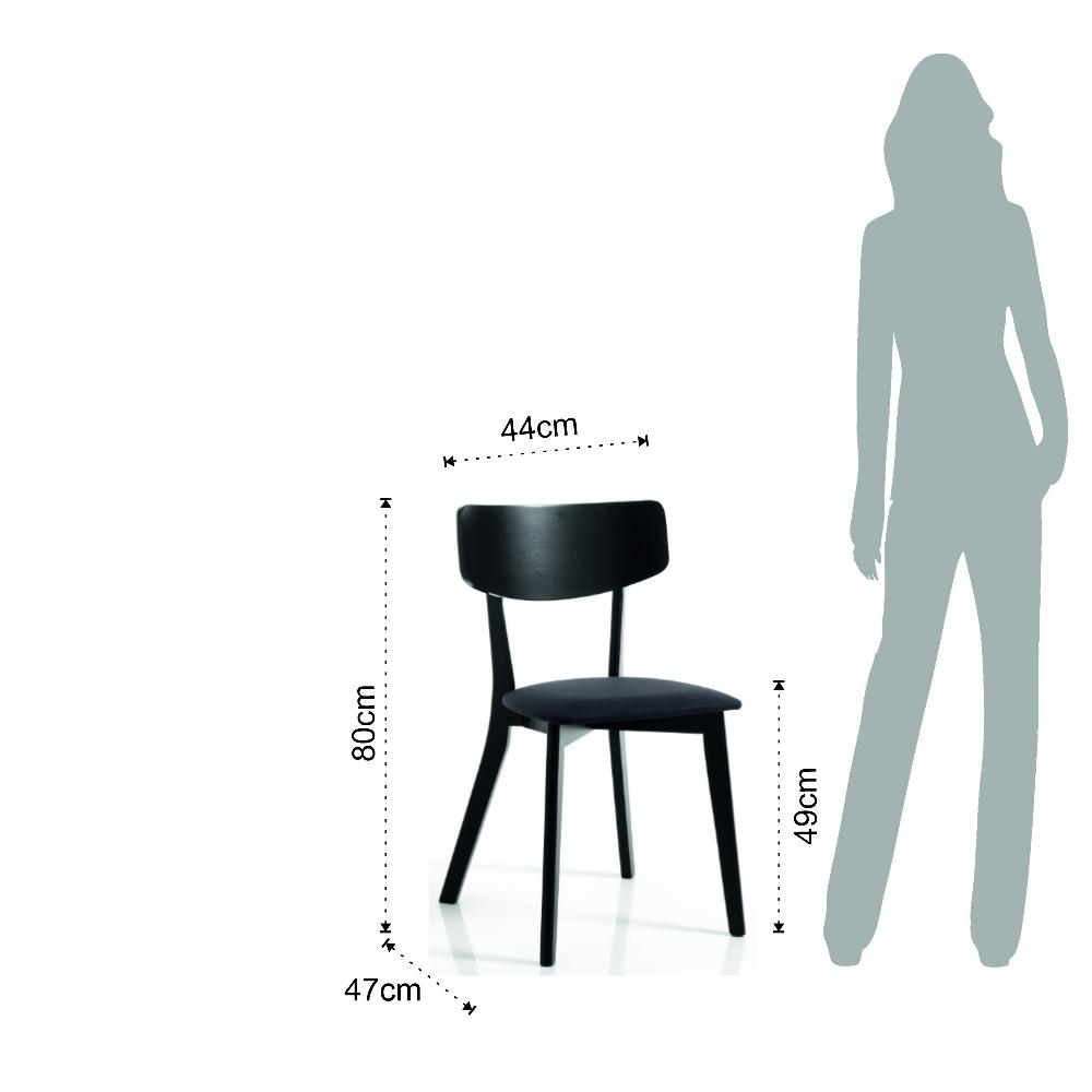 Tomasucci Sedia VARM BLACK