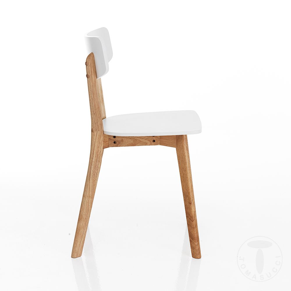 Tomasucci Sedia VARM WHITE / WOOD