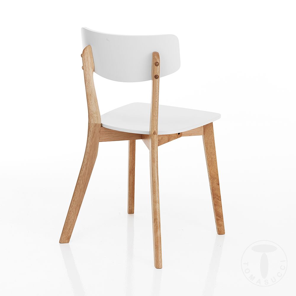 Tomasucci Sedia VARM WHITE / WOOD
