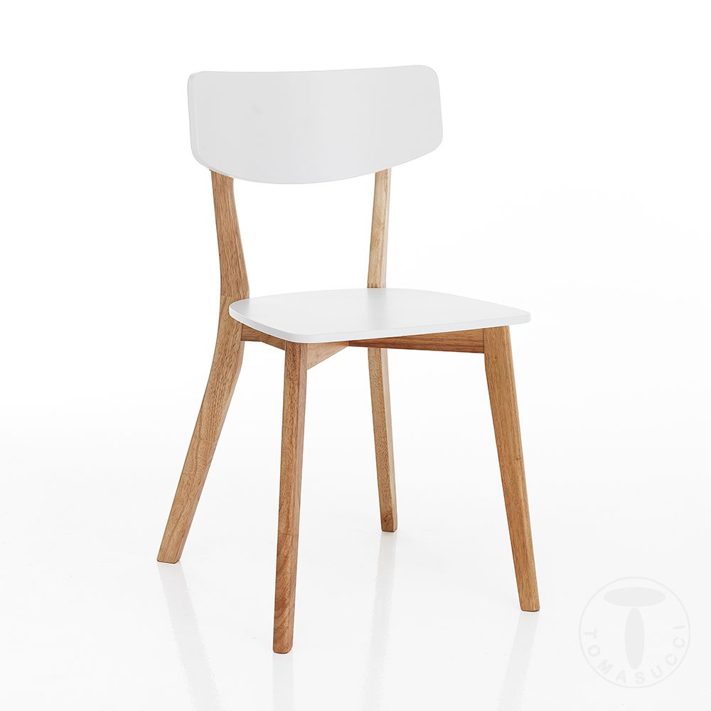 Tomasucci sedia VARM WHITE / WOOD