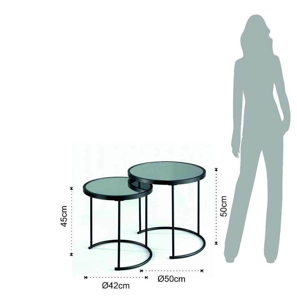 Tomasucci Set 2 Tavolini GABRIEL