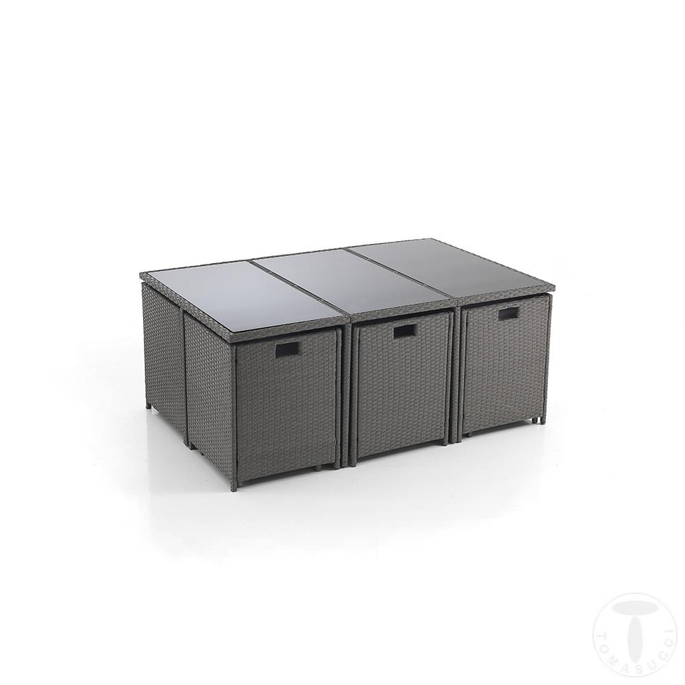 Tomasucci Set Tavolo / Sedie Interno / Esterno KALAMOS