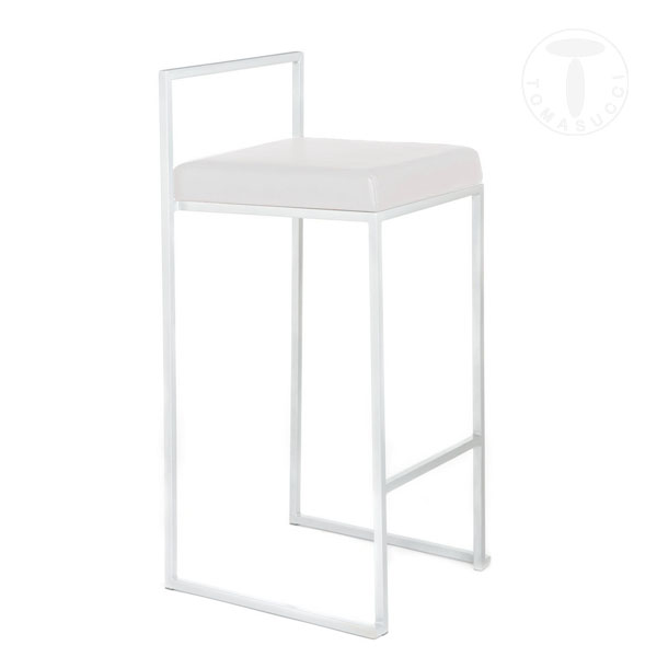 Tomasucci sgabello bar DODO WHITE