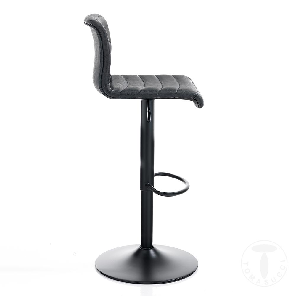Tomasucci Sgabello Bar GARBO BLACK