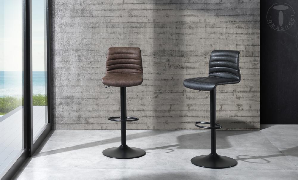 Tomasucci Sgabello Bar GARBO BLACK