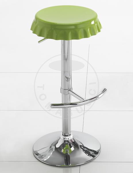 Tomasucci Sgabello Bar TAPPO GREEN