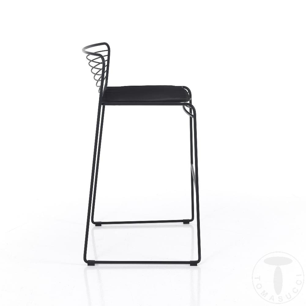 Tomasucci Sgabello Da Interno / Esterno MARTHA BLACK