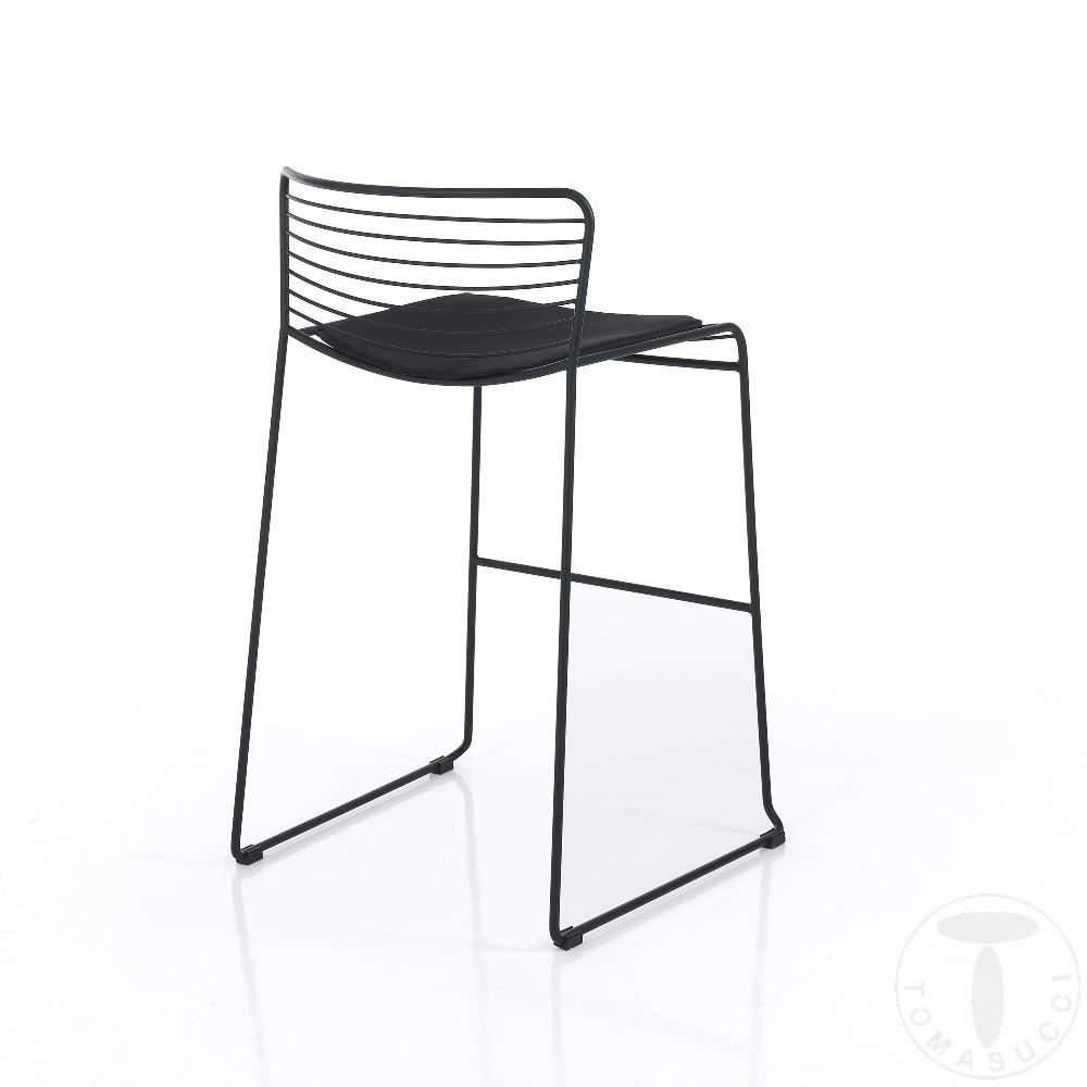 Tomasucci Sgabello Da Interno / Esterno MARTHA BLACK