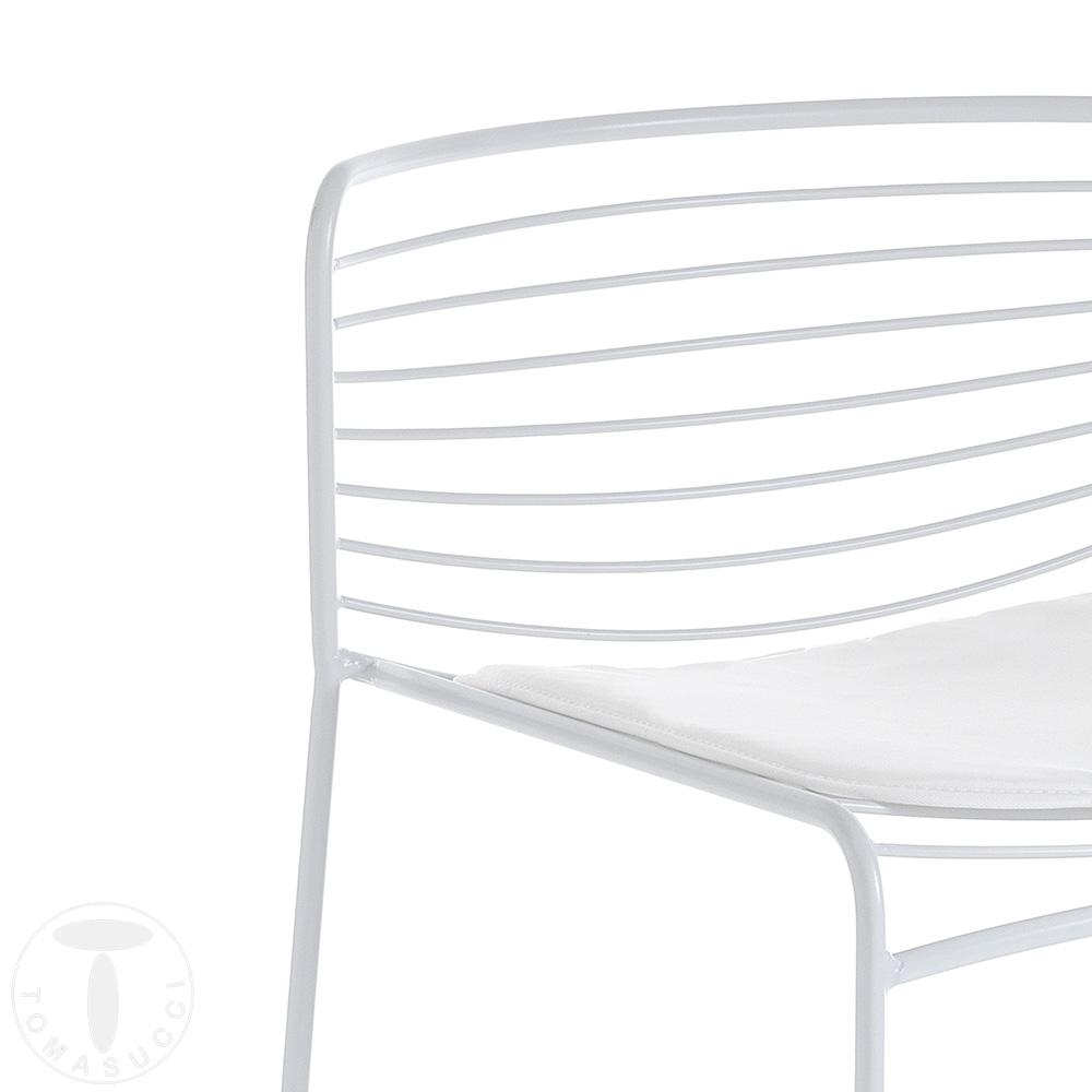 Tomasucci Sgabello Da Interno / Esterno MARTHA WHITE