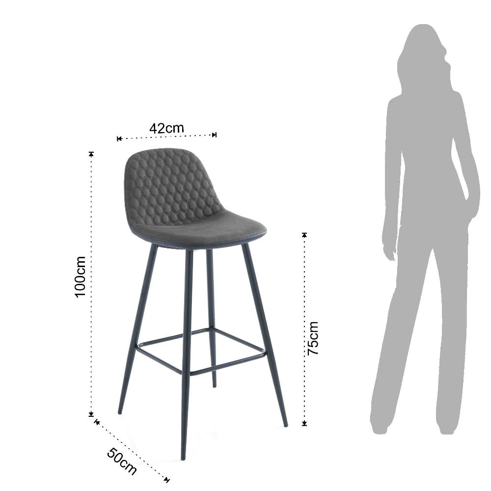 Tomasucci Sgabello GALE GREY