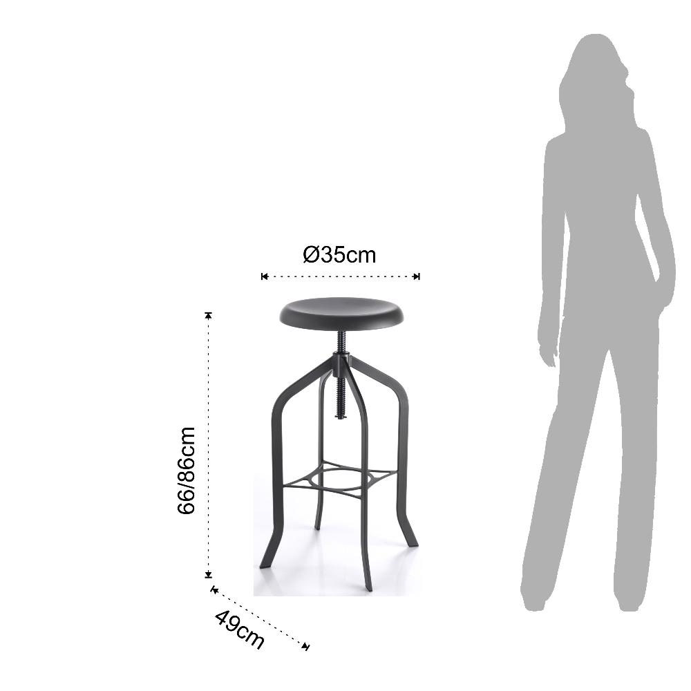 Tomasucci Sgabello OFFICINA
