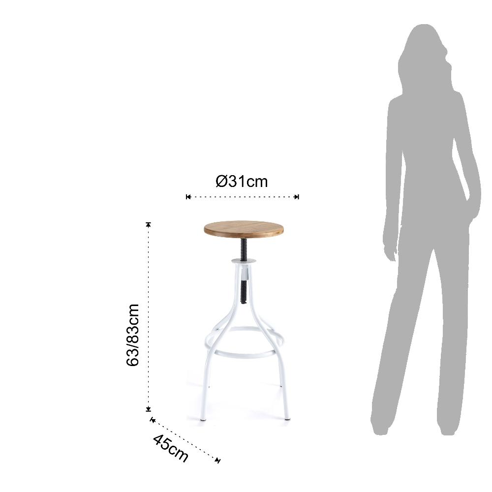 Tomasucci Sgabello PAJO GREY