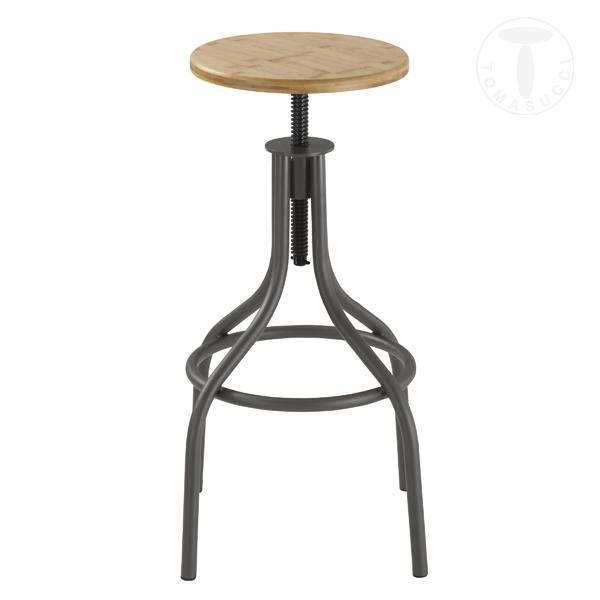 Tomasucci sgabello PAJO GREY