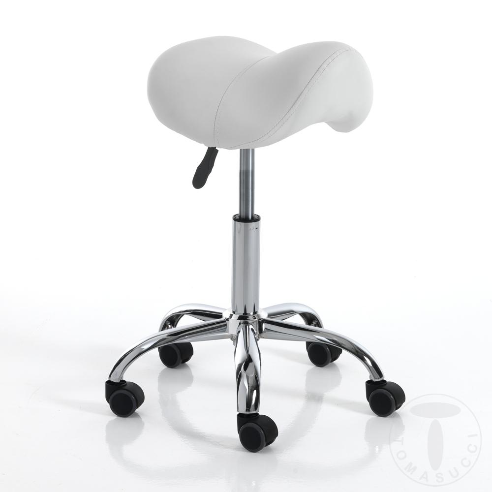 Tomasucci Sgabello Per Scrittoio KAIO WHITE