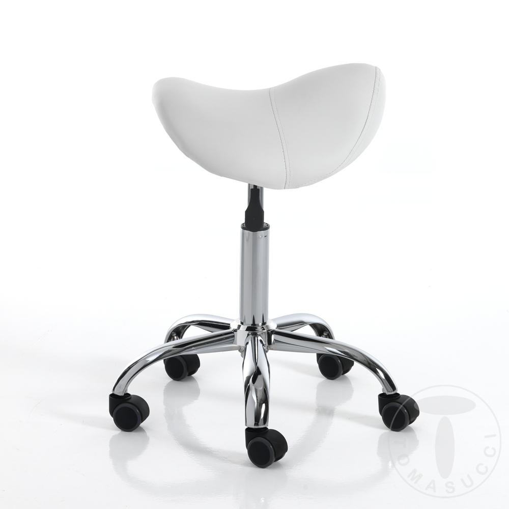 Tomasucci Sgabello Per Scrittoio KAIO WHITE