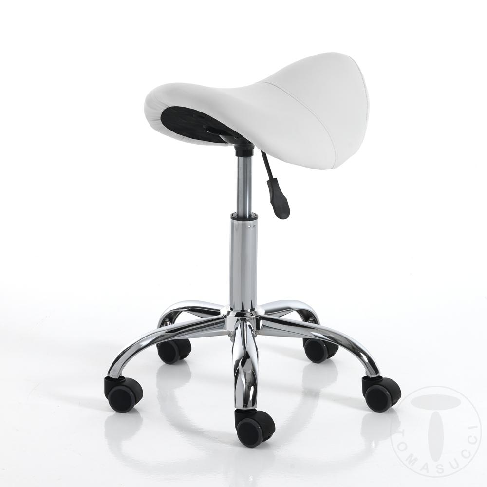 Tomasucci Sgabello Per Scrittoio KAIO WHITE