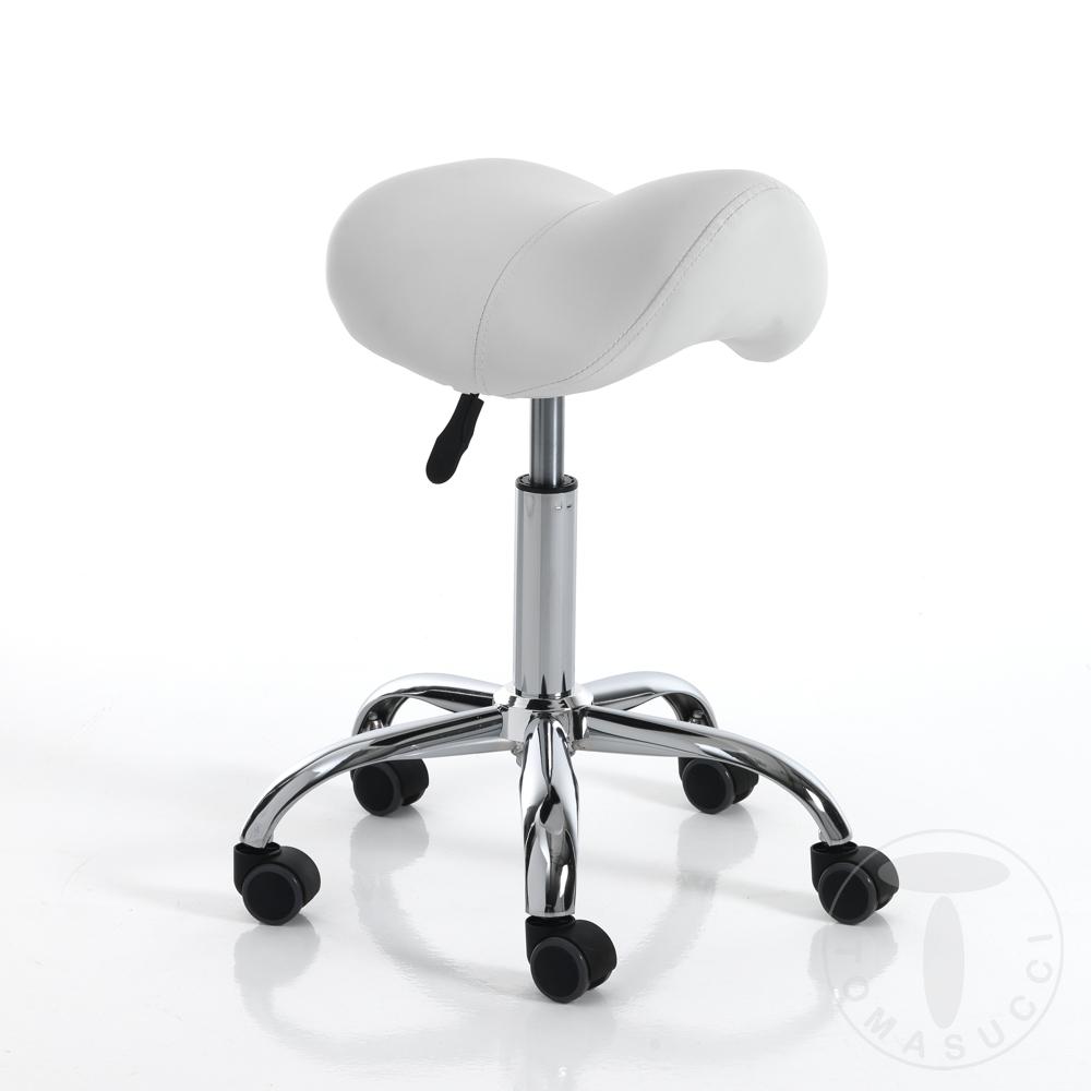 Tomasucci sgabello per scrittoio KAIO WHITE