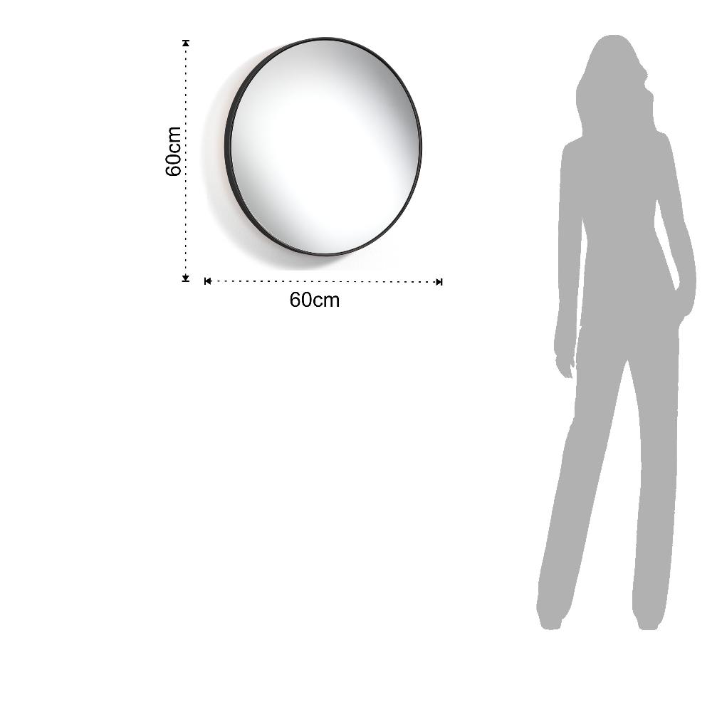 Tomasucci Specchio Da Parete FIT-A BLACK