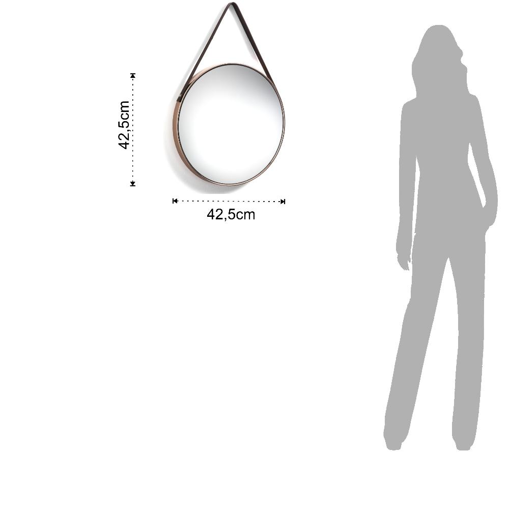 Tomasucci Specchio Da Parete FIT COPPER