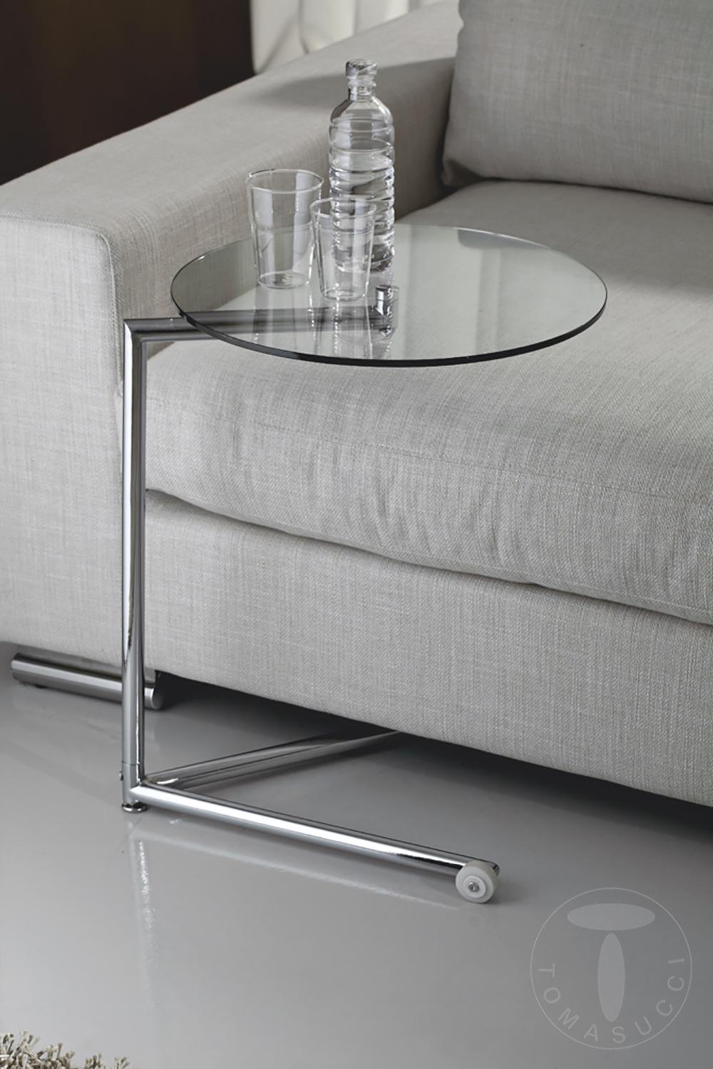 Tomasucci Tavolino Con Ruote HARDY BLACK