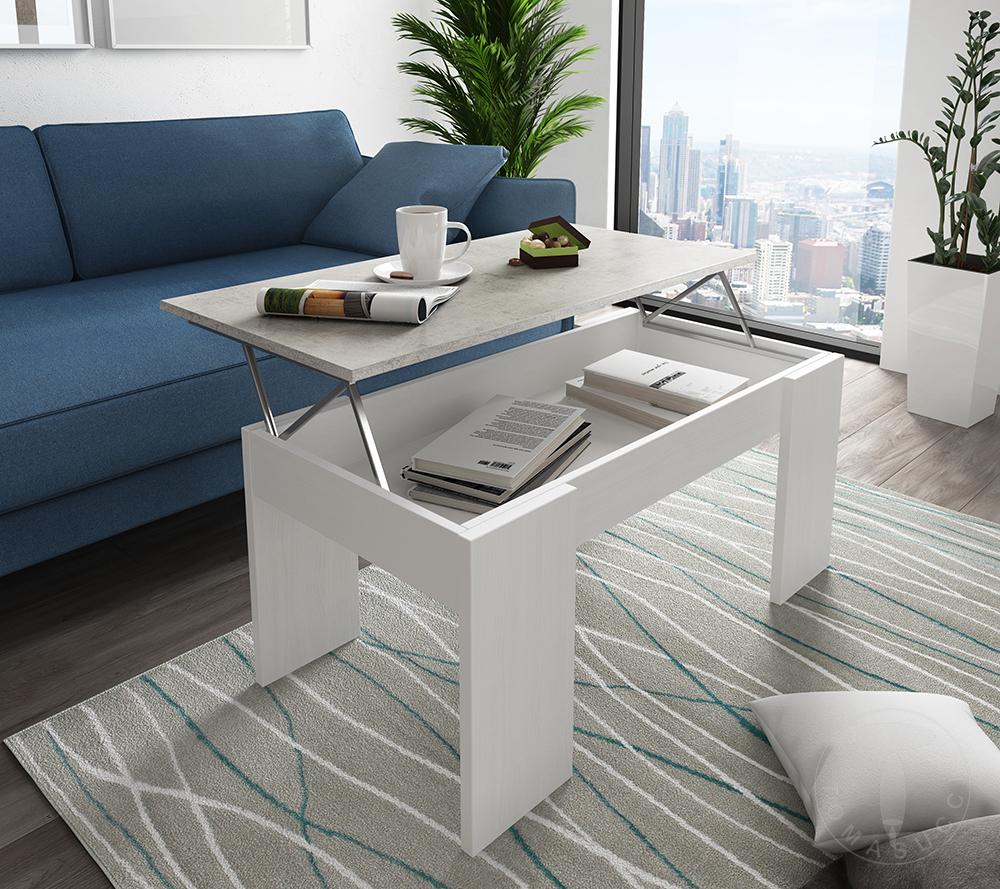 Tomasucci Tavolino Contenitore RAMA CEMENT