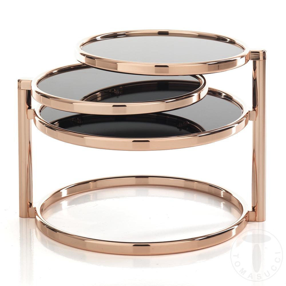 Tomasucci Tavolino THREE RINGS COPPER