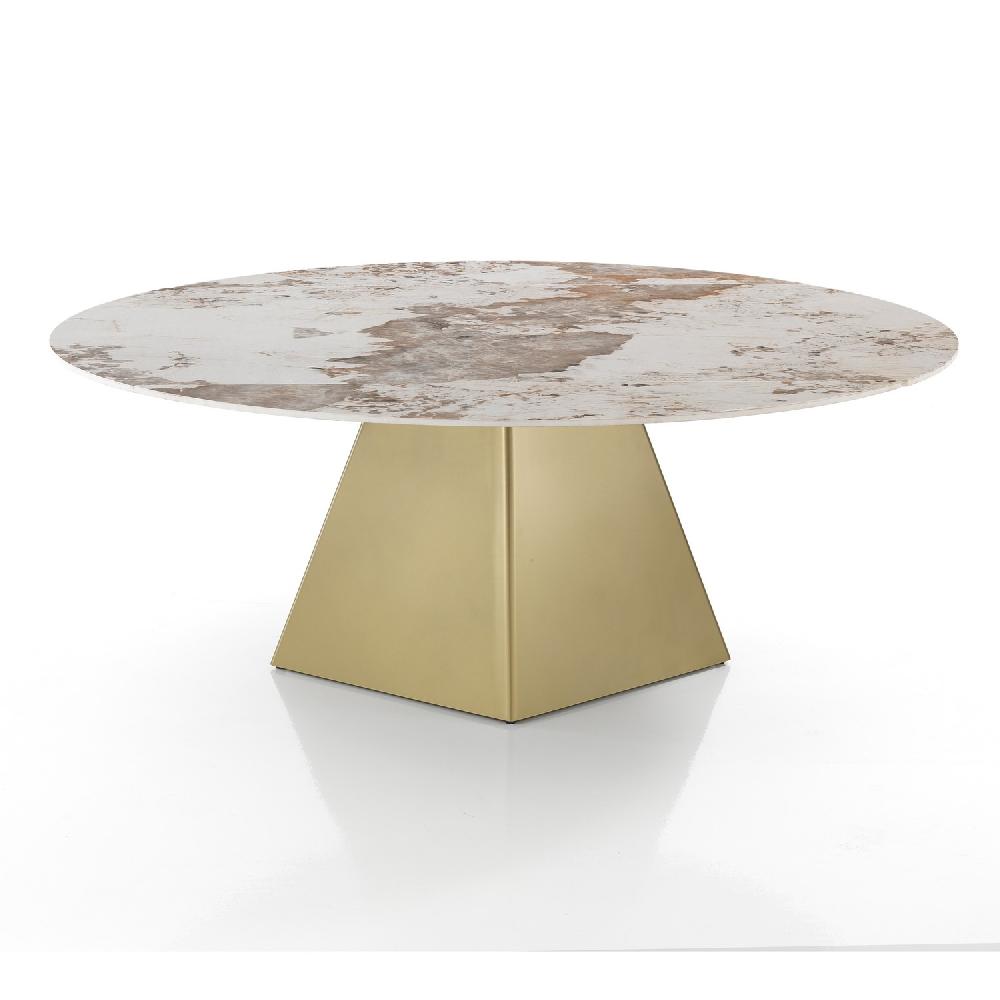 Tomasucci Tavolo Allungabile BOLLARD ONICE GOLD