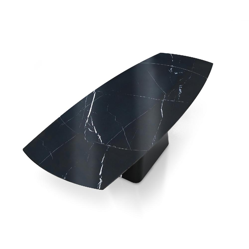 Tomasucci Tavolo Allungabile ERAN BLACK MARBLE