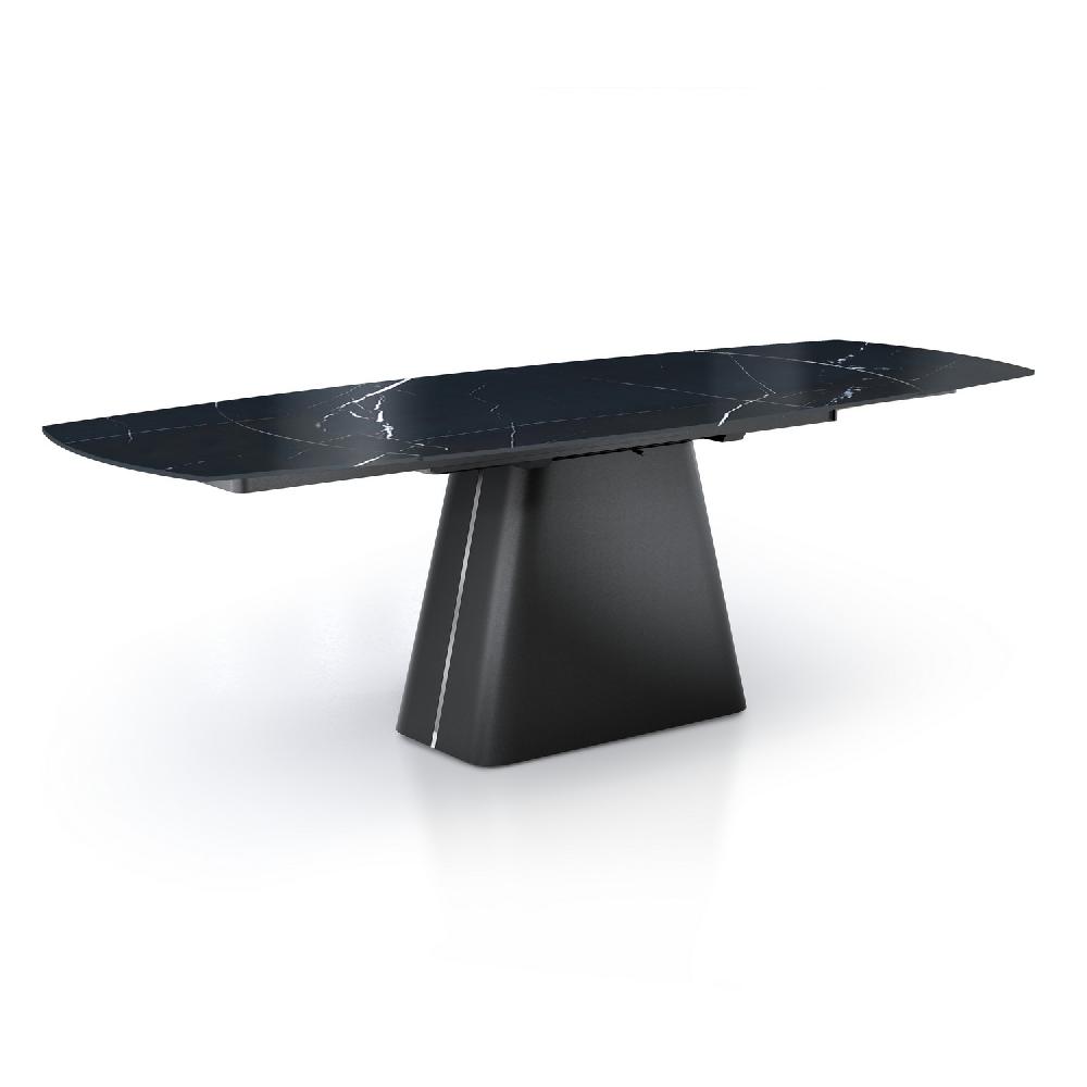 Tomasucci Tavolo allungabile ERAN BLACK MARBLE