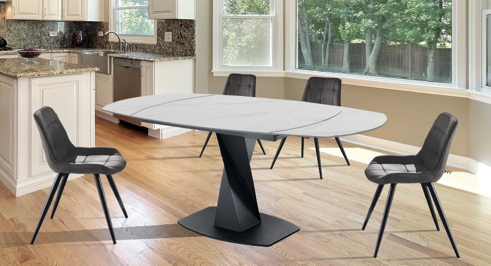 Tomasucci Tavolo Allungabile TWISTED MARBLE