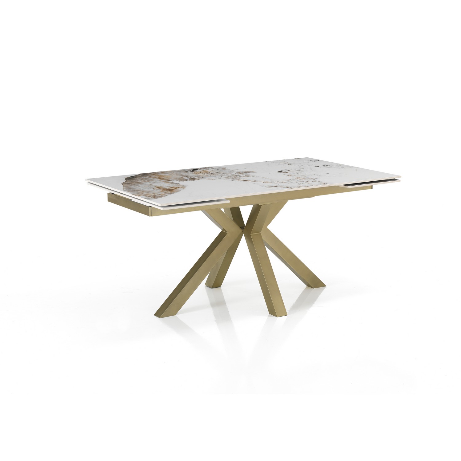 Tomasucci Tavolo Allungabile TYCHI ONICE GOLD