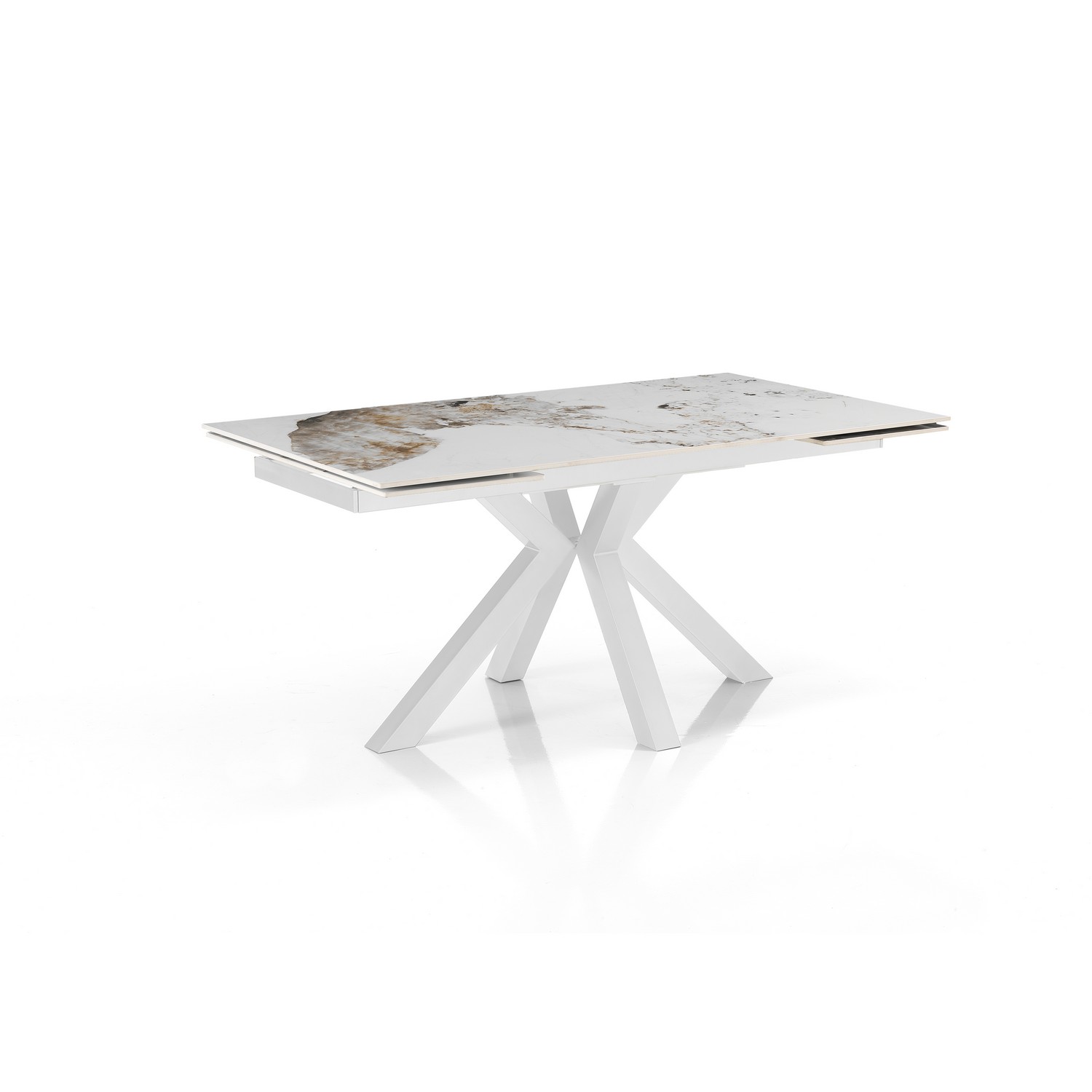 Tomasucci Tavolo Allungabile TYCHI ONICE WHITE