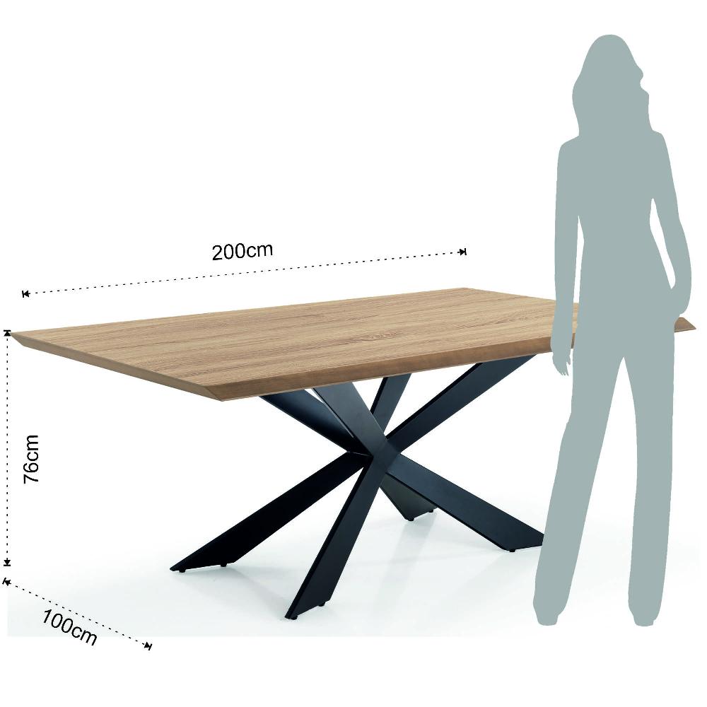 Tomasucci Tavolo Fisso TIPS OAK
