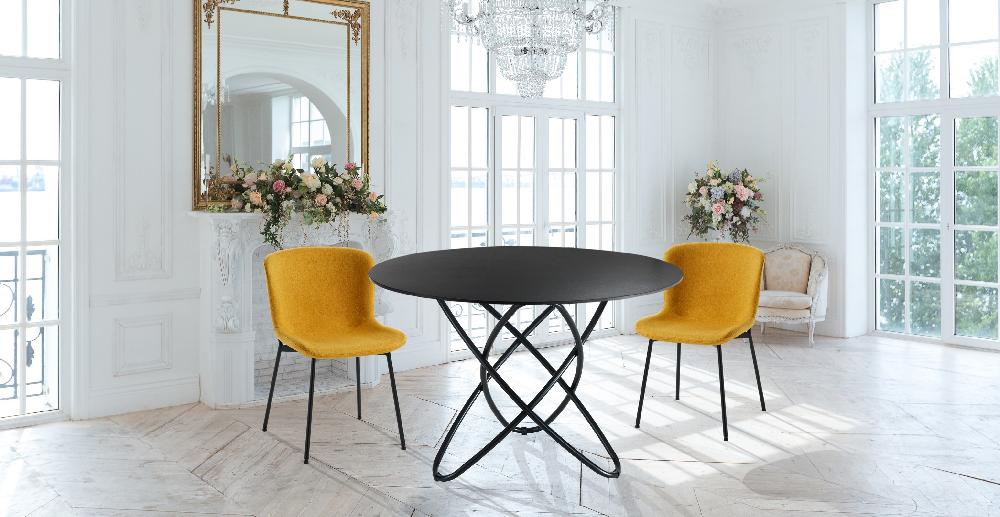 Tomasucci Tavolo HULA HOOP ARDESIA