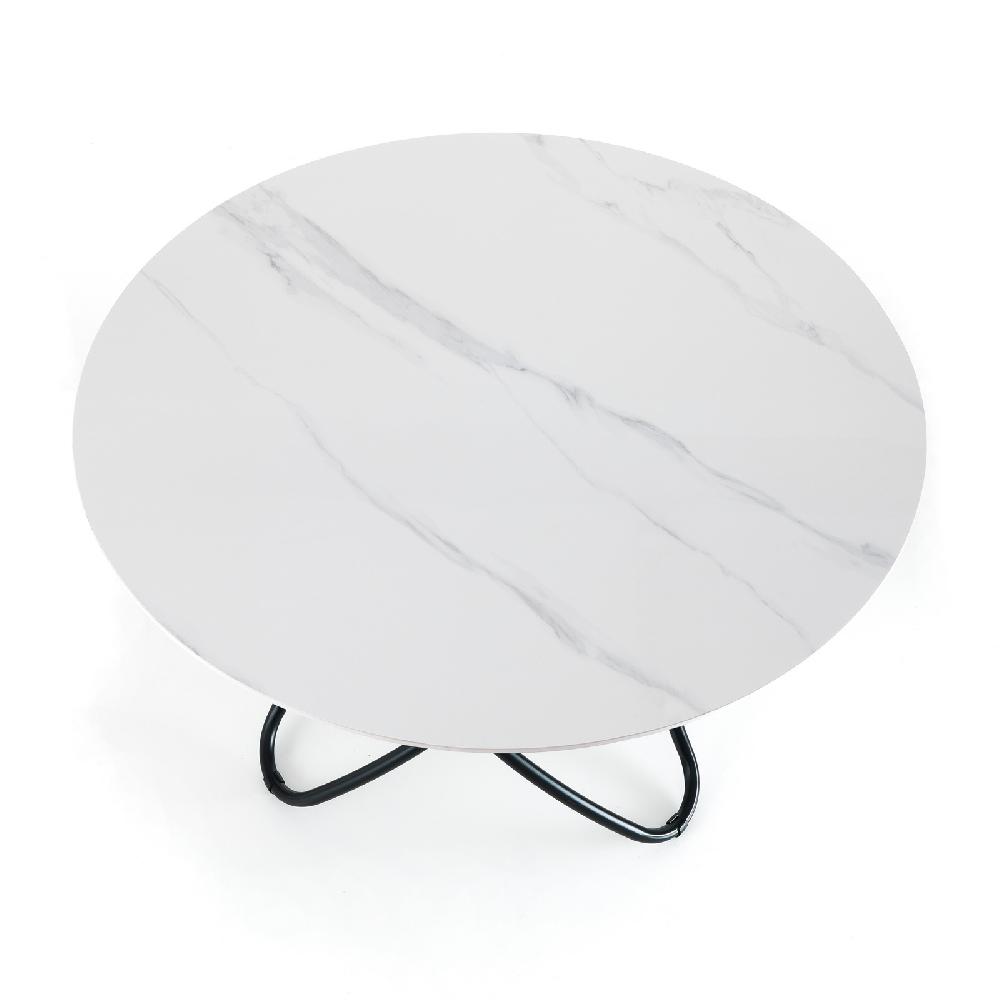 Tomasucci Tavolo HULA HOOP WHITE MARBLE
