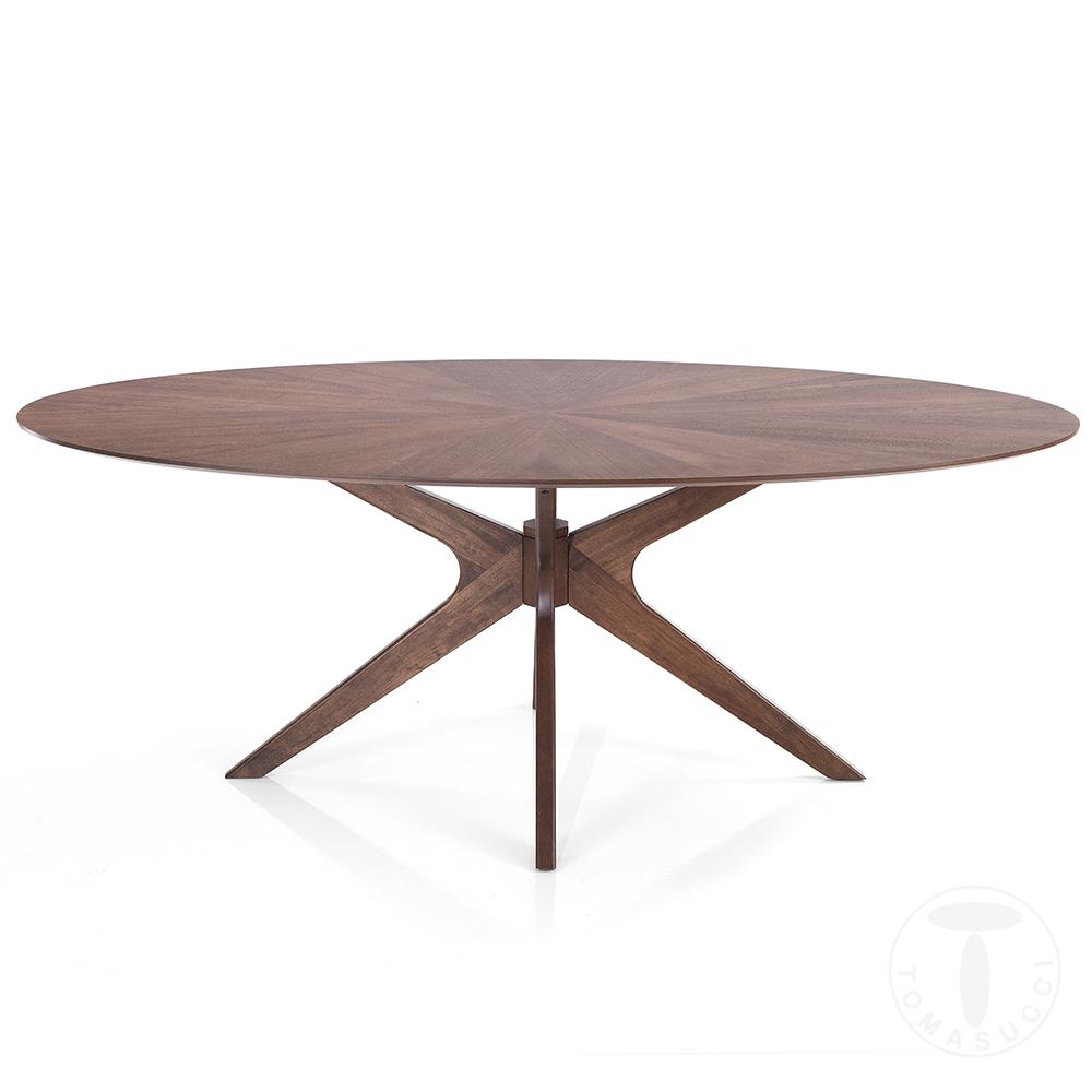 Tomasucci Tavolo Ovale TALLIN DARK WOOD