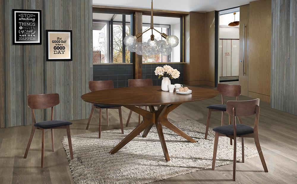 Tomasucci Tavolo Ovale TALLIN DARK WOOD